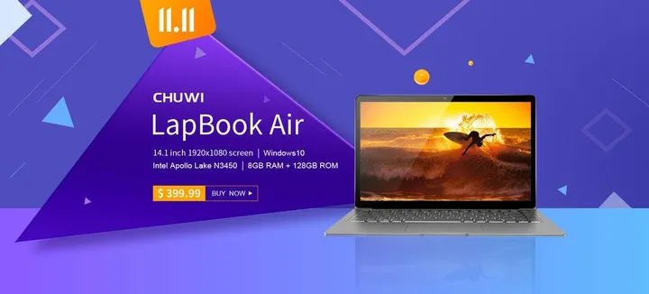 chuwi 1111 global shopping festival banner