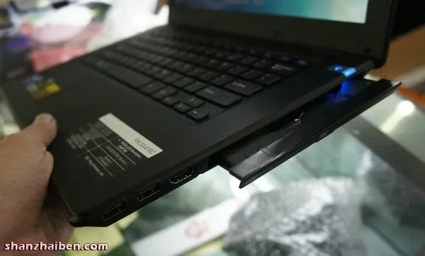 classic black 14 inch laptop dvd