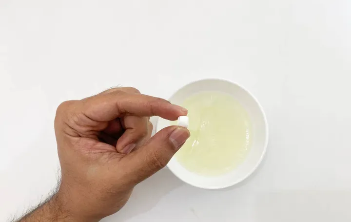 cleaning the ear tips