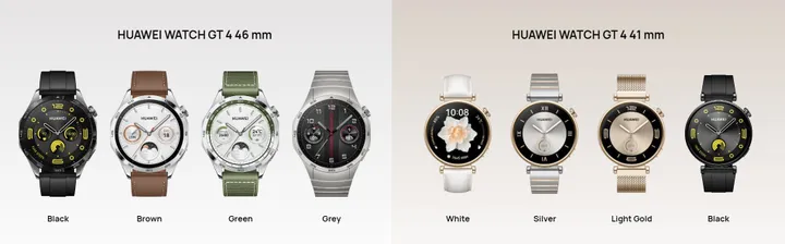 color options watch gt 4
