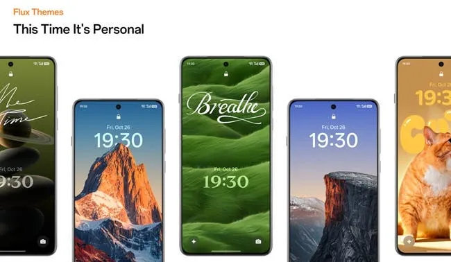 coloros 15 flux themes