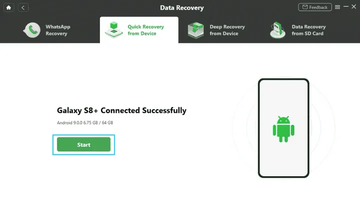 connect your android device