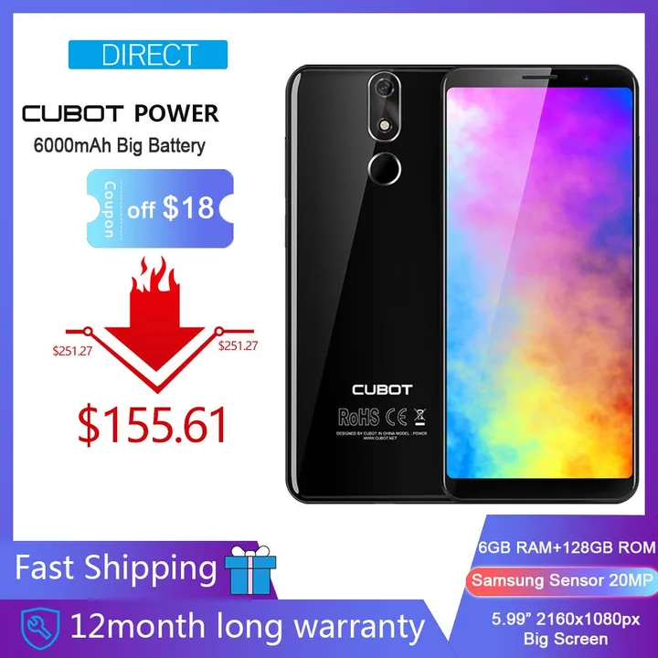 cubot power 828 pre