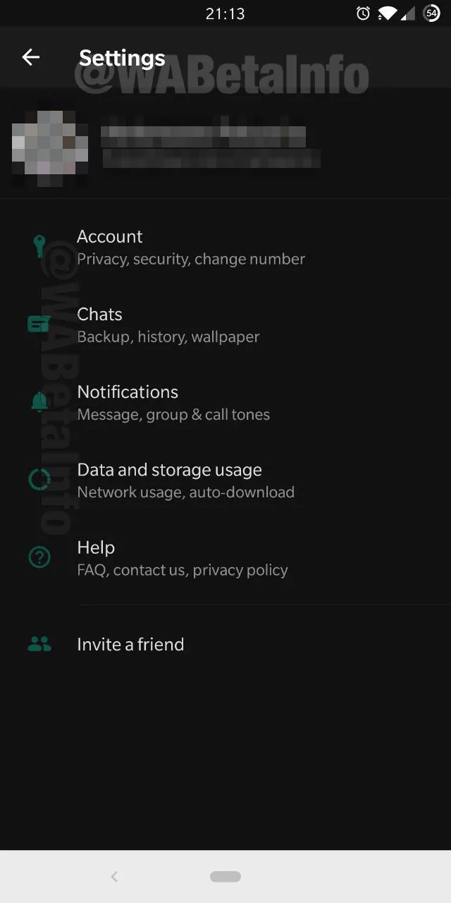 darkmode android main settings v2