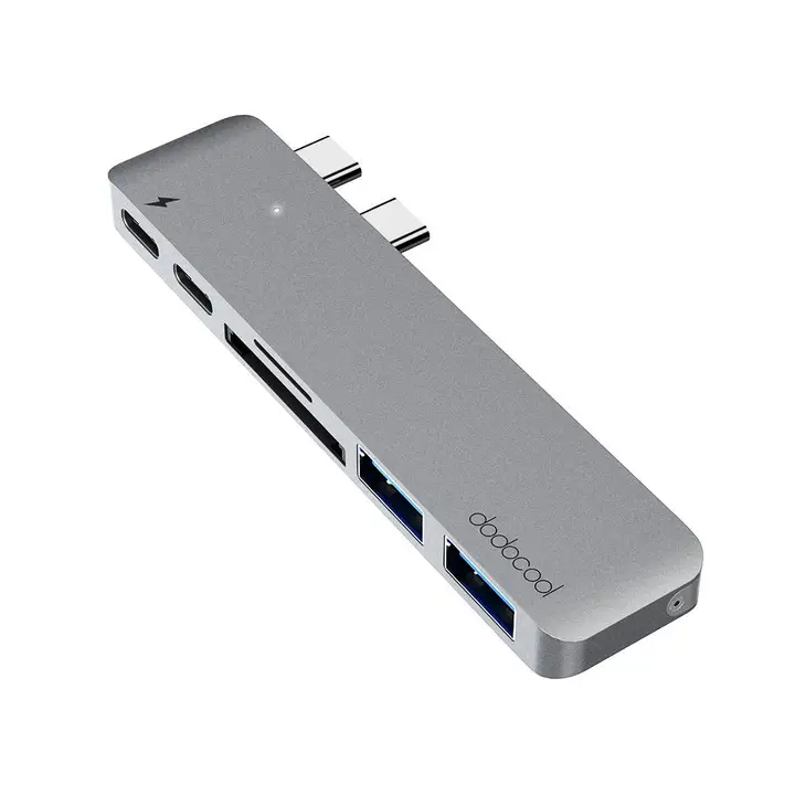 Doolike Usb Adapter dodocool DC52 Dual USB Type-C Multiport Thunderbolt Adapter on Sale