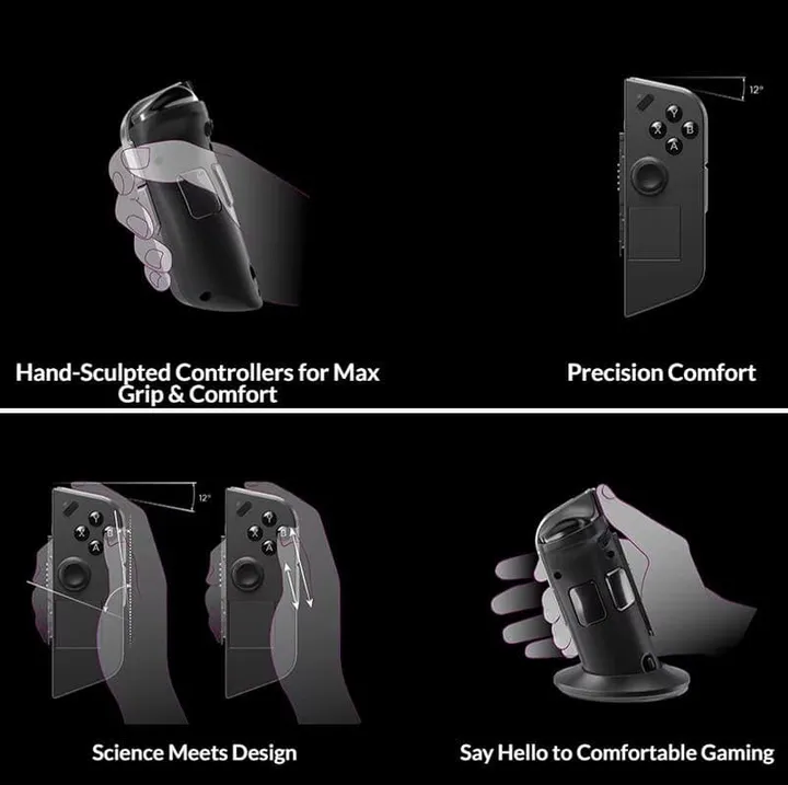 detachable remote controllers