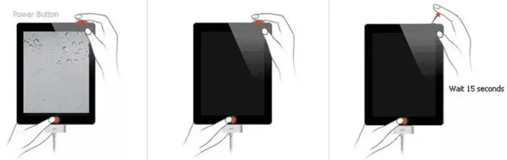 dfu mode on the ipad to fix white screen