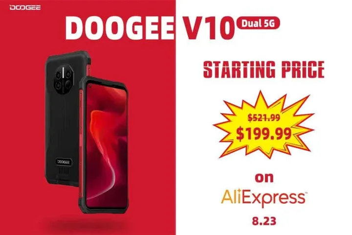 doogee v10 5g 60 discount