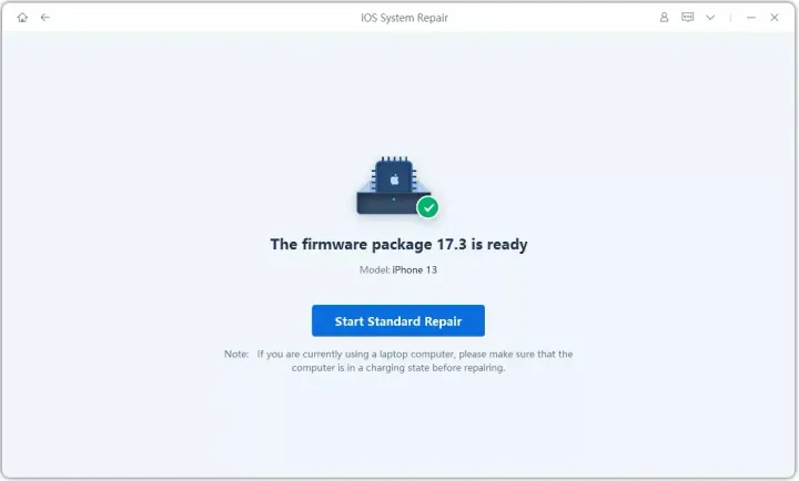 download the required firmware