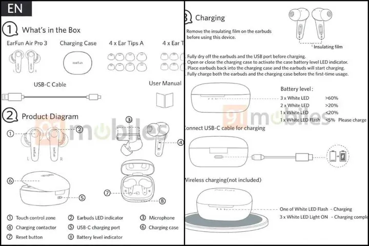 earfun air pro 3 manual leaked
