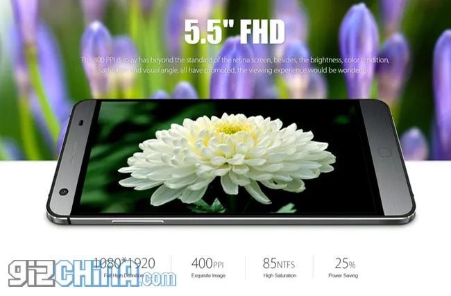 elephone p7000 display