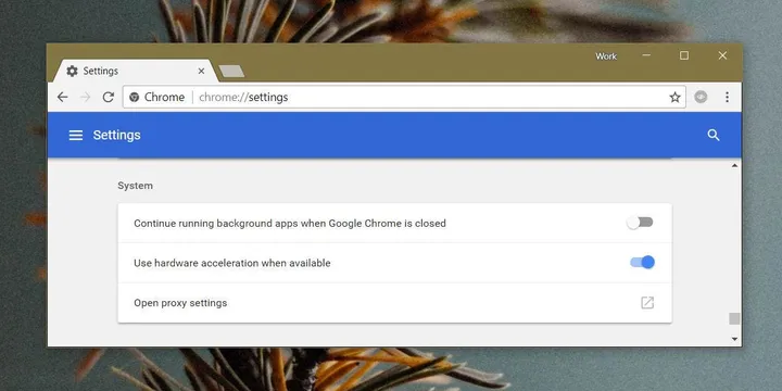 enable hardware acceleration on google chrome to stop youtube videos from lagging