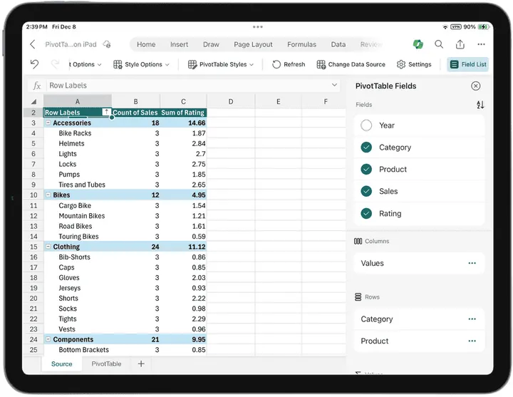 excel 2