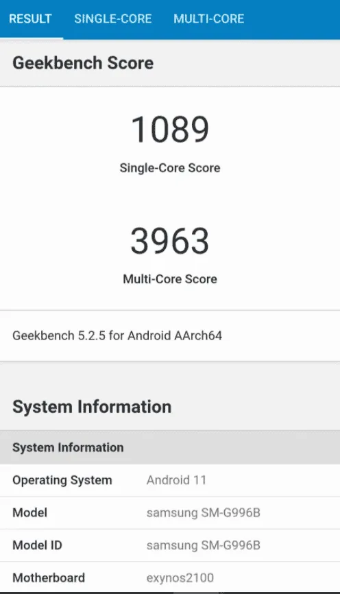 exynos 2100 a