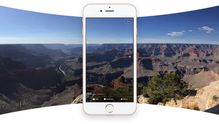 facebook 360 degree photos virtual reality newsfeed update