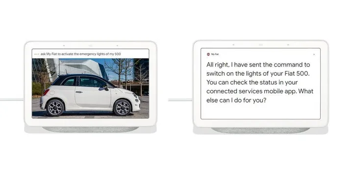 fiat 500 hey google edition4