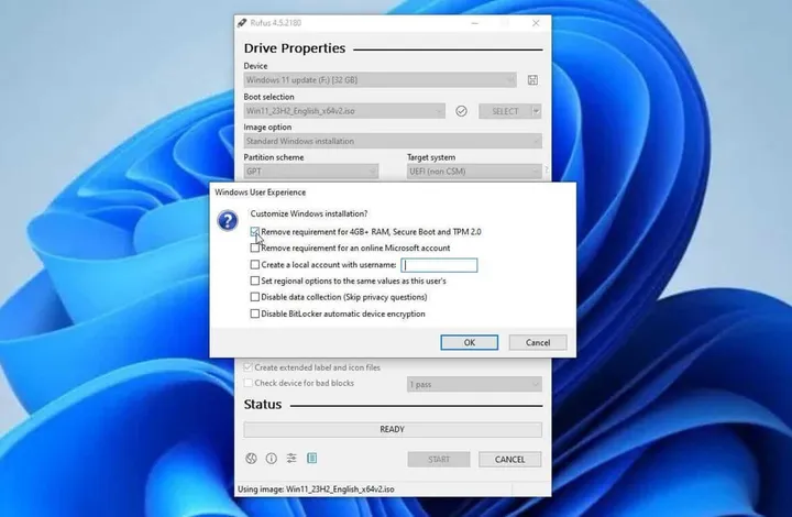 figure 4 how to install windows 11 the way you want with rufus