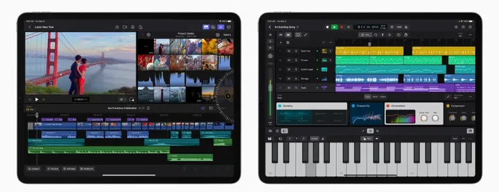 final cut pro and logic pro for ipad