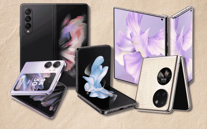 foldable smartphones
