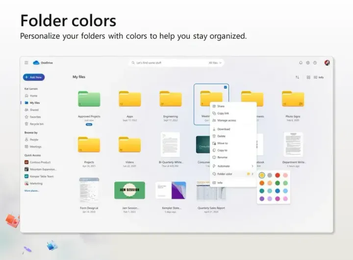 folder colors