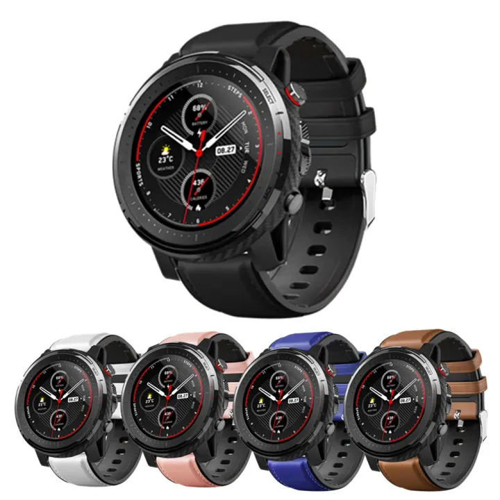 for xiaomi amazfit stratos 3 stratos 2 stratos 1 watch strap for amazfit pace gtr 47mm