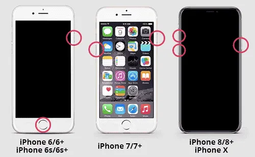 force restart iphone for stuck in apple logo