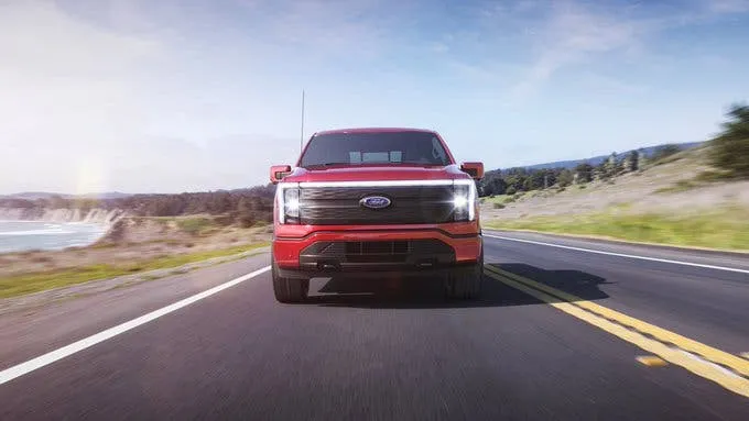 ford f 150 lightning electric truck
