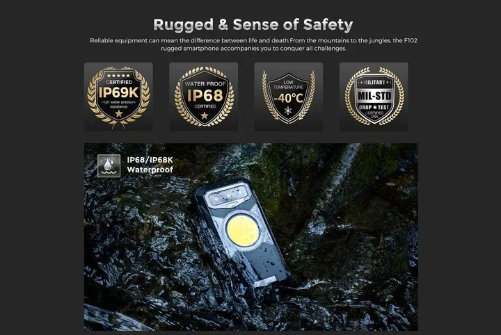 fossibot f102 waterproof