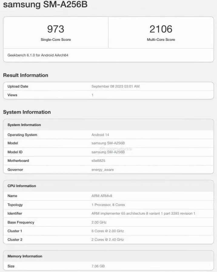 galaxy a25 5g