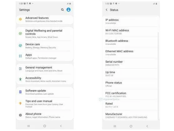 galaxy a31 fcc 2