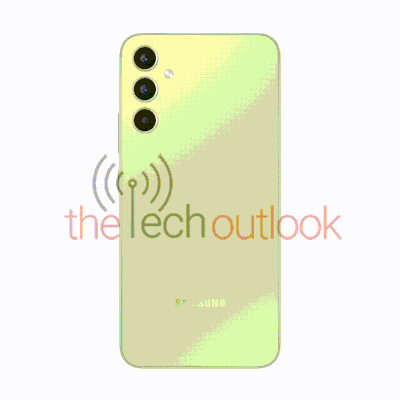 galaxy a34 leak lime