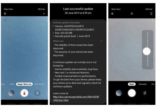 galaxy a50 june update