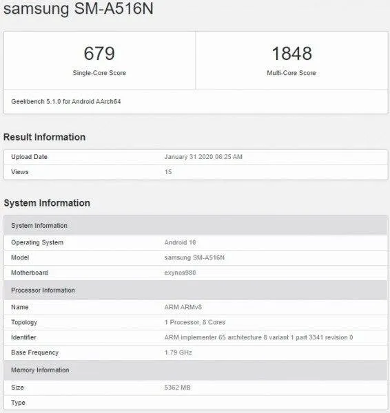 galaxy a51
