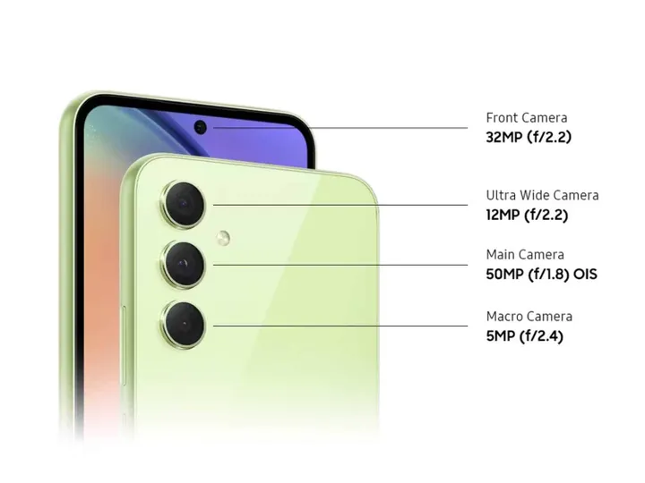 galaxy a54 5g cameras