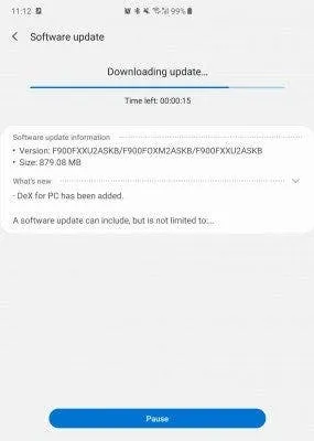 galaxy fold dex