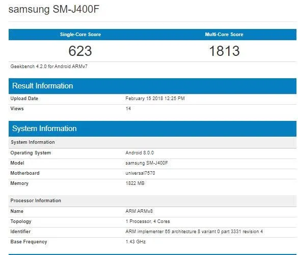galaxy j4