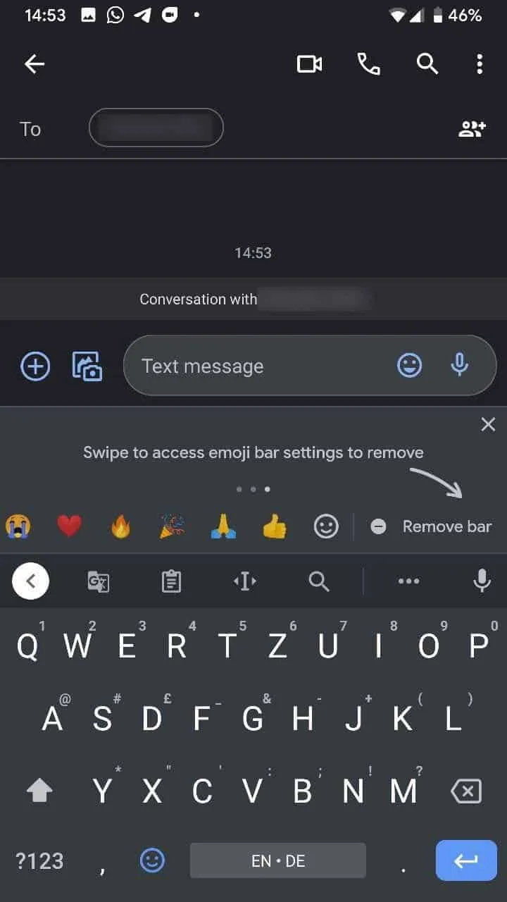 gboard emoji bar 3