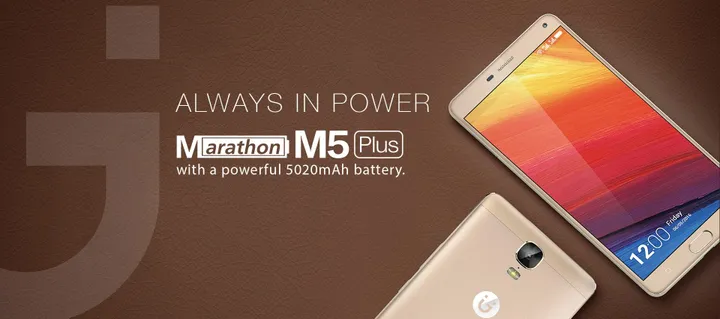 gionee marathon m5 plus