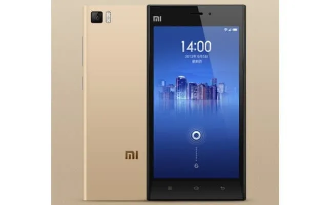 gold xiaomi mi3 hero