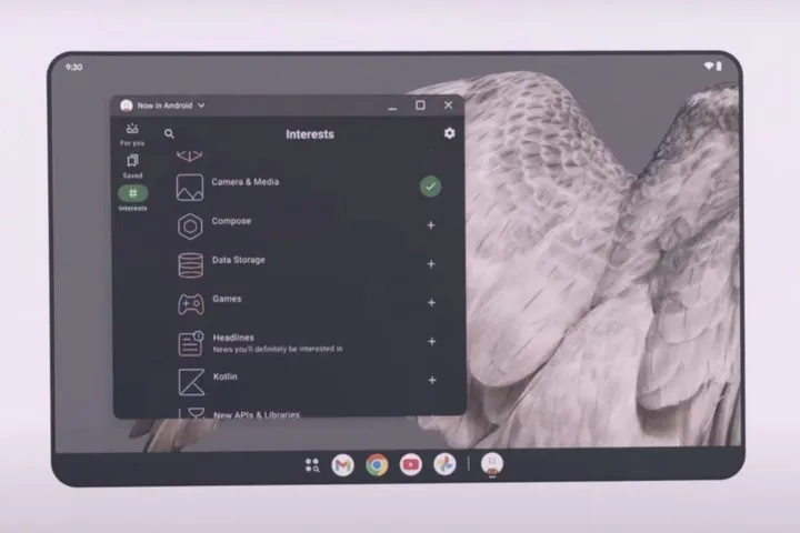 google dektop mode 1
