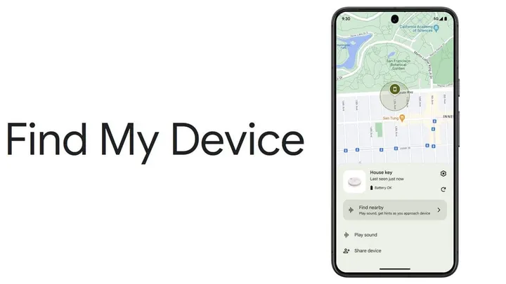 google find my device network
