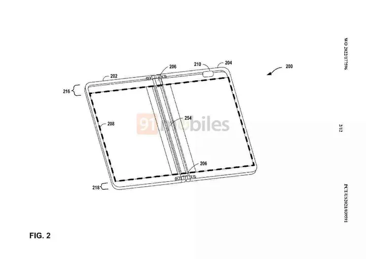google foldable phone patent 2