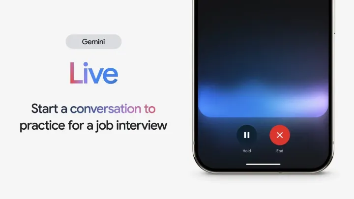 google gemini live