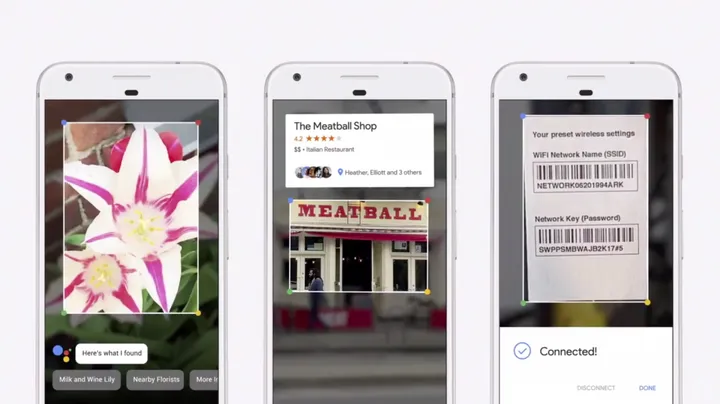 google lens feature