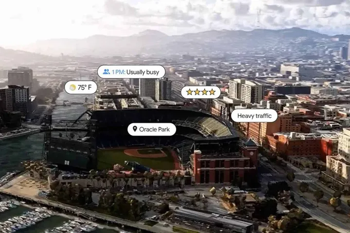 google maps immersive view