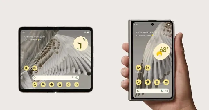 google pixel fold bezels