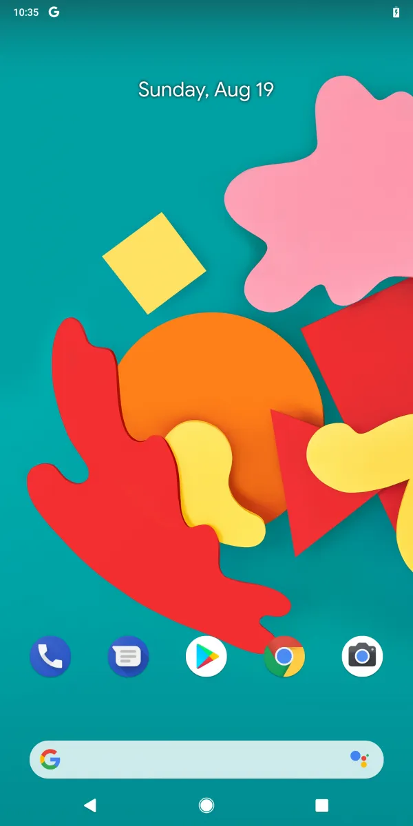 google pixel launcher google assistant icon