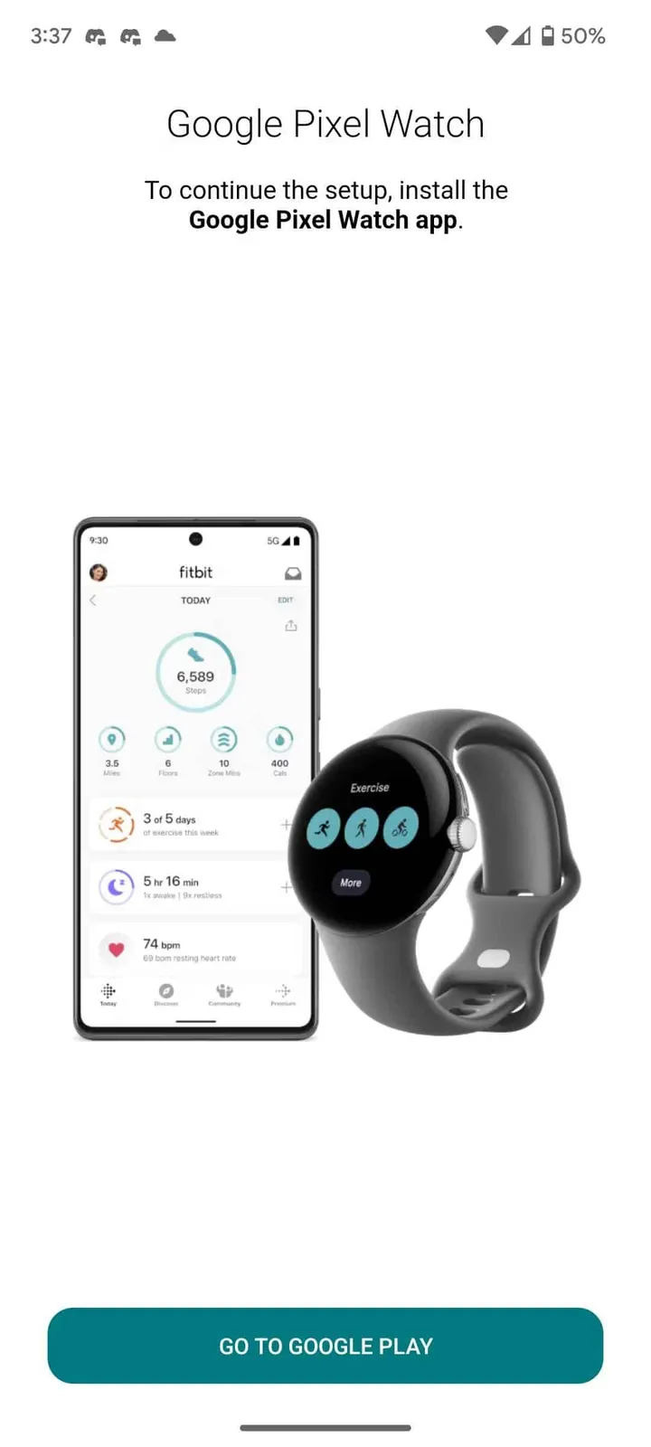 google pixel watch fitbit integration