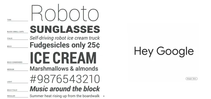 google sans a