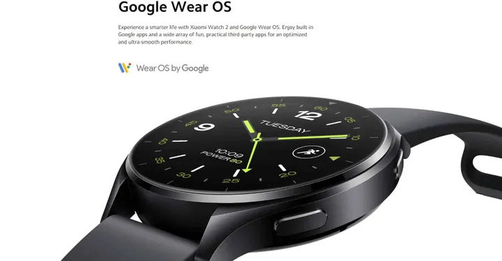 google wear os on xiaomi watch 2